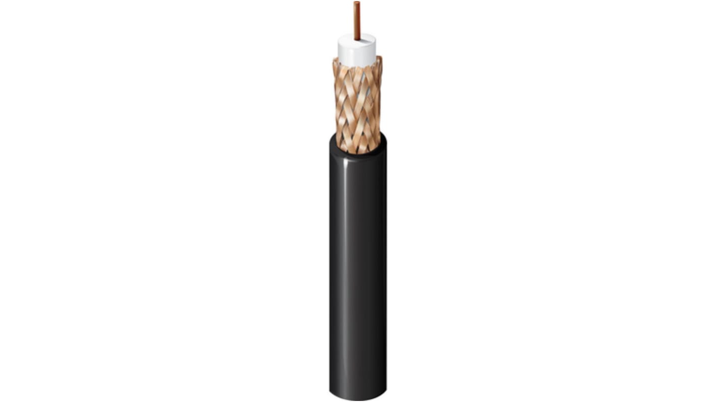 Belden Coaxial Cable, 500m, RG59 Coaxial, Unterminated