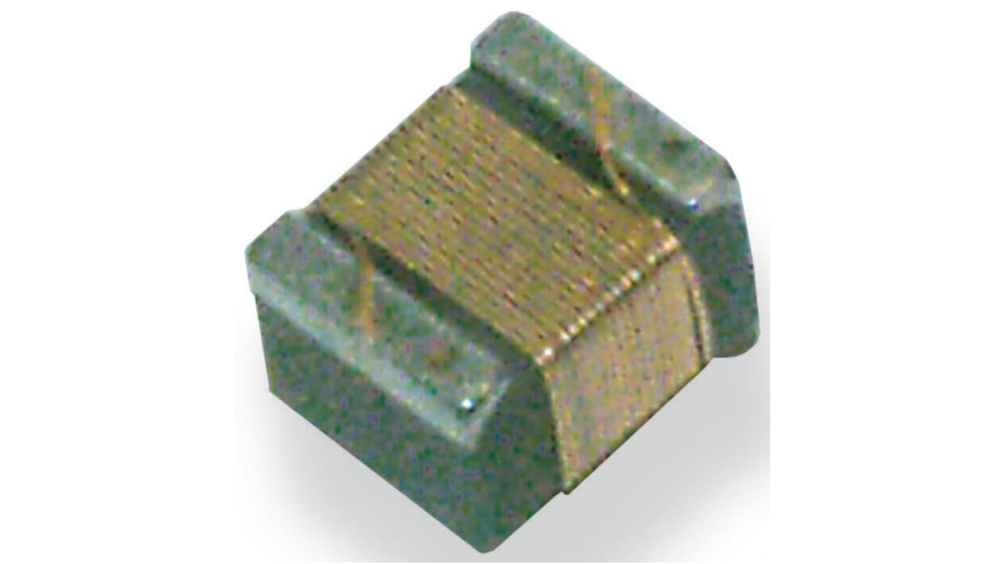 TE Connectivity, 3654, 0402 (1005M) Unshielded Wire-wound SMD Inductor 8.7 nH ±5% Wire-Wound 1.5A Idc Q:68