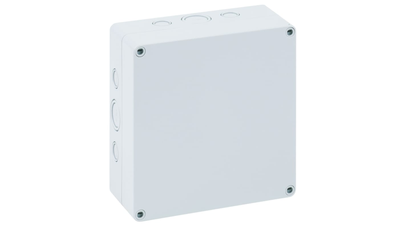Caja Spelsberg de Poliestireno Gris, 182 x 180 x 84mm, IP66