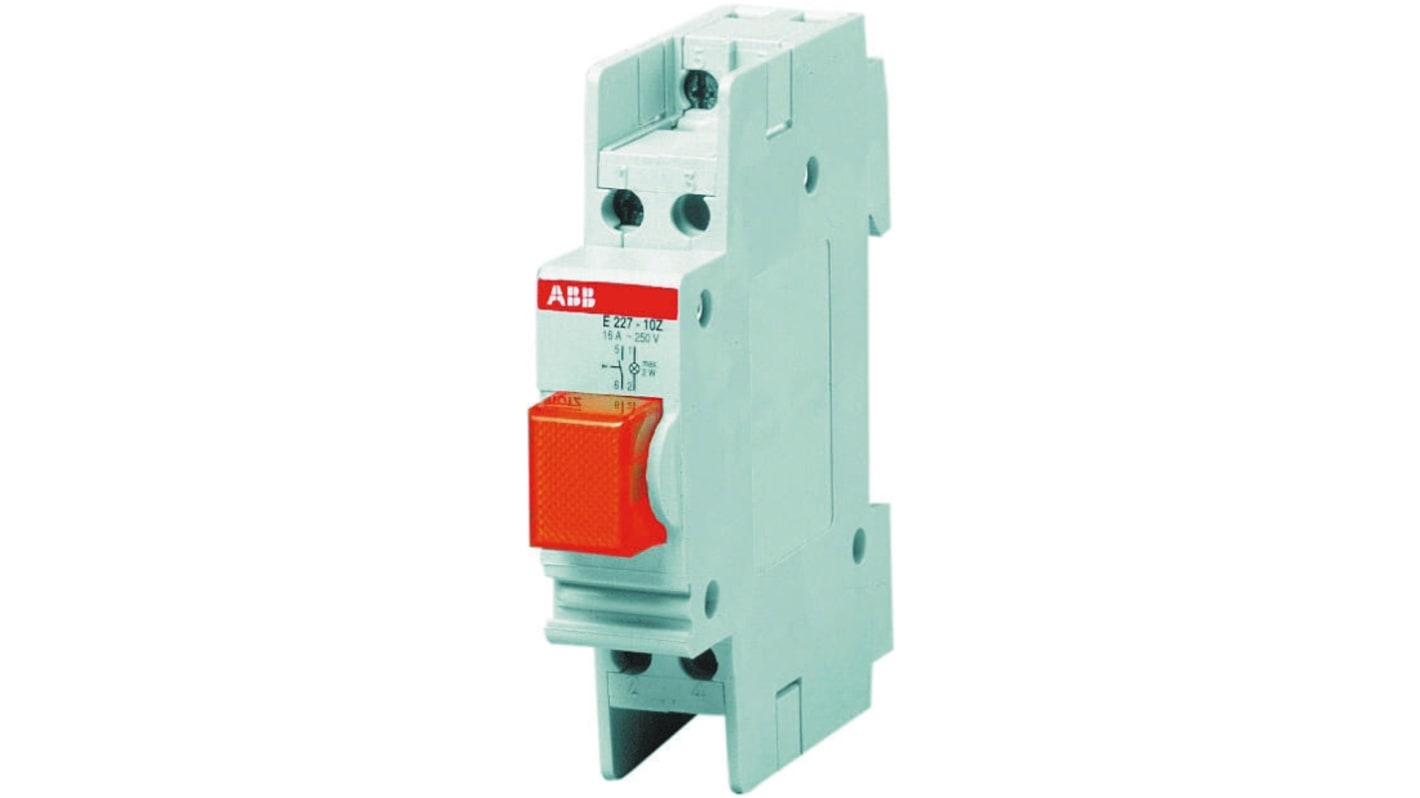ABB 脱扣器按钮, 250V 交流, 16A, E217系列