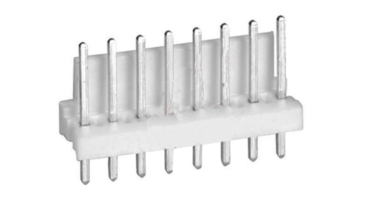 Złącze szpilkowe 8-pinowe raster: 2.54mm -rzędowe TE Connectivity Przewlekany 5.0A 250.0 V.