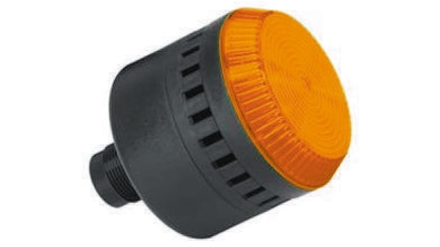 Allen Bradley 855PC LED Dauer-Licht Alarm-Leuchtmelder Orange / 98dB, 240 VAC