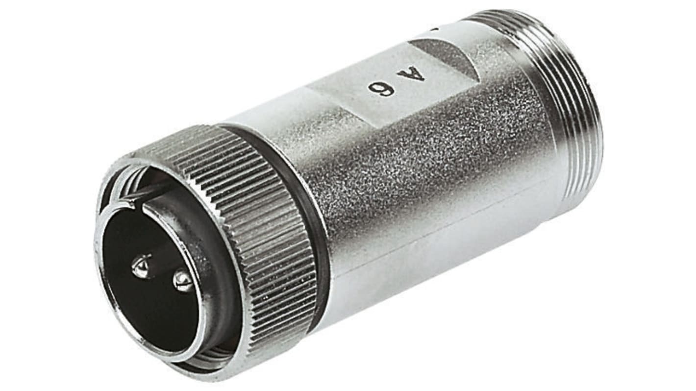 Connettore circolare Hirose, maschio, serie RM-W, Miniatura, 4 poli, Montaggio su cavo