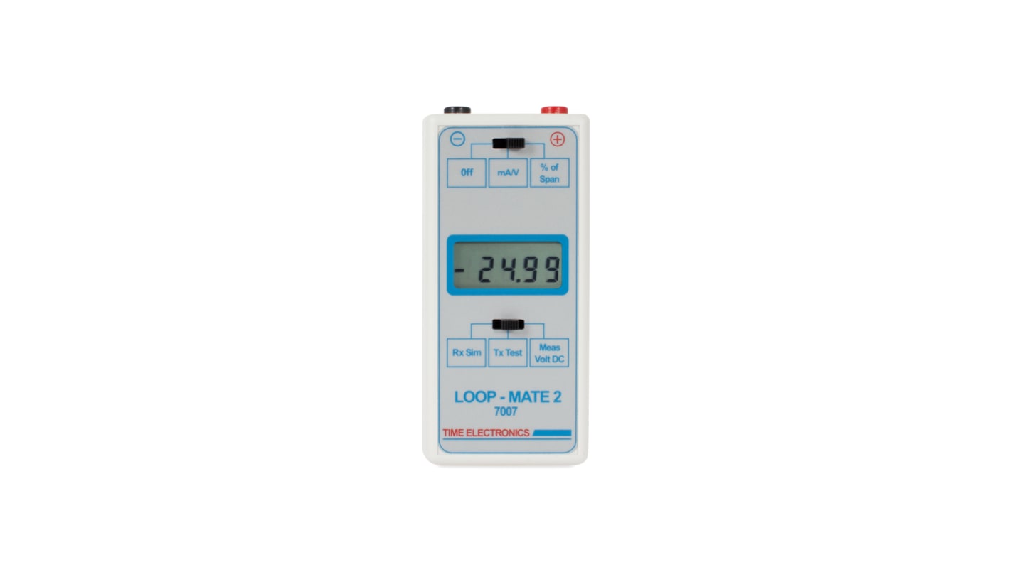 Time Electronics 回路校验仪, ±0.05 %精度, 最大测量20mA