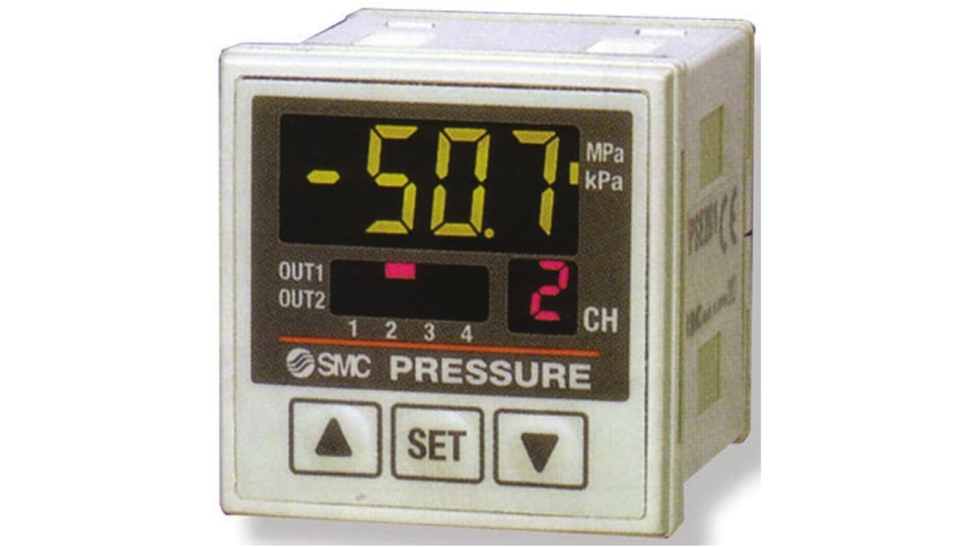 SMC Multi channel controller PSE200, PNP x 5, IP40, IP65, 40mA, 1.5V