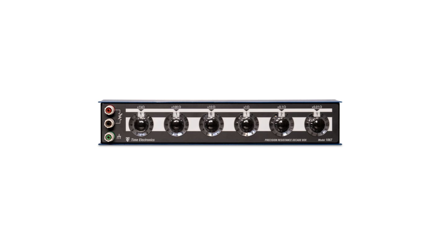 Cassetta a decade resistiva Time Electronics 1067, 87 x 355 x 63mm