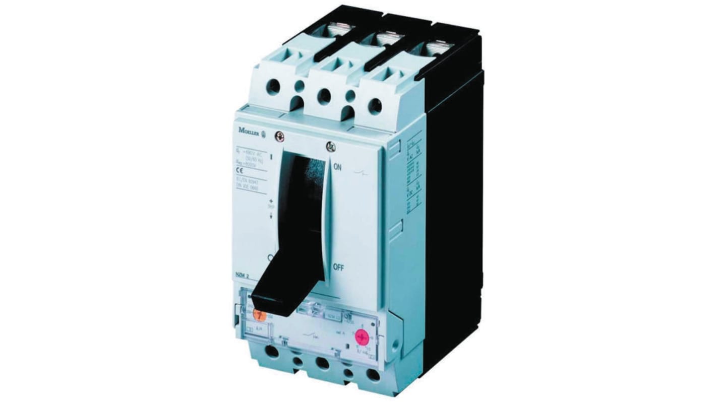 Interruttore magnetotermico scatolato 259125 NZMH2-VE100, 1, 100A, 690V, potere di interruzione 150 kA, Fissa