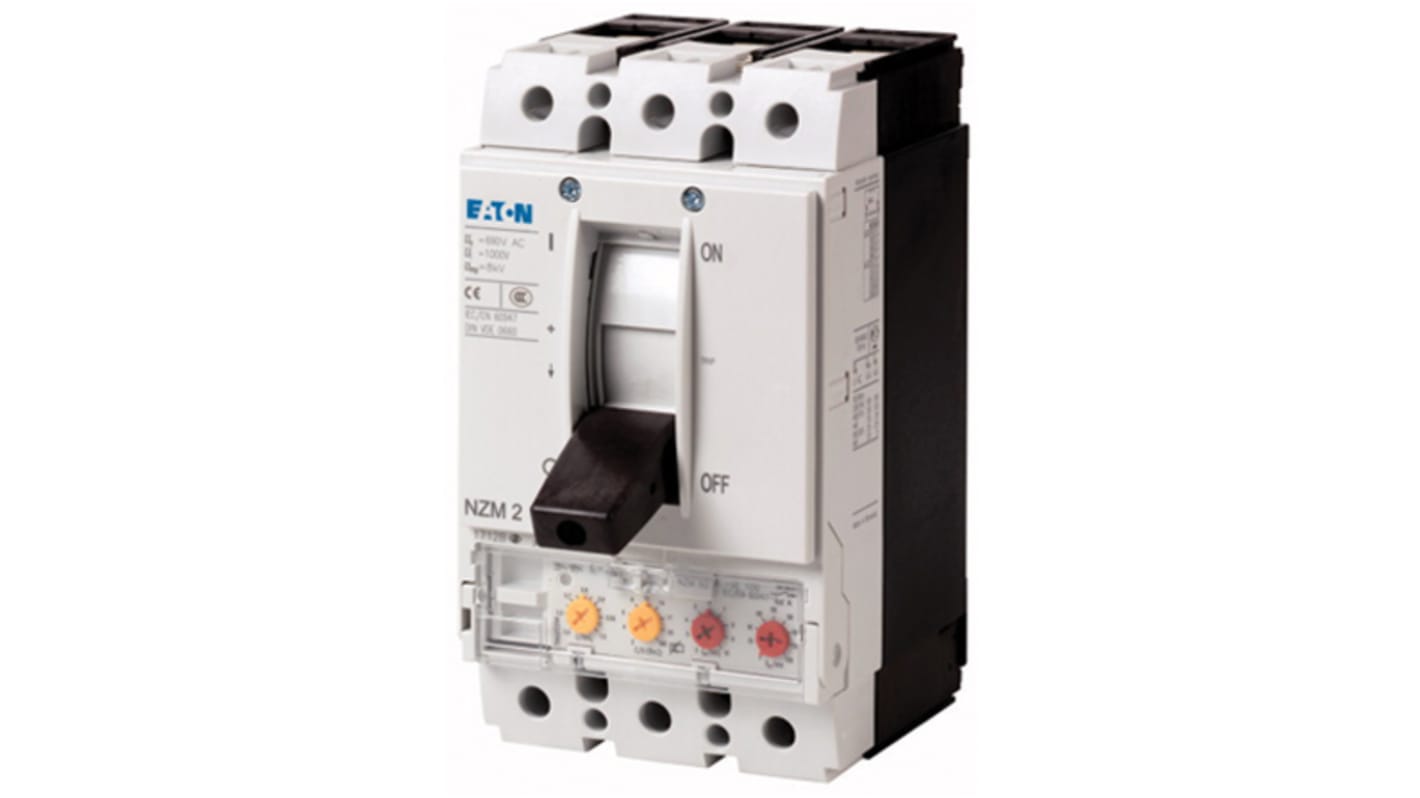 Interruttore magnetotermico scatolato 259127 NZMH2-VE250, 1, 250A, 690V, potere di interruzione 150 kA, Fissa