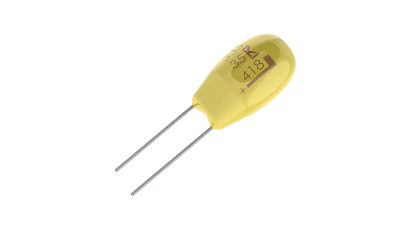 KEMET 10μF MnO2 Tantalum Capacitor 35V dc, T356 Series