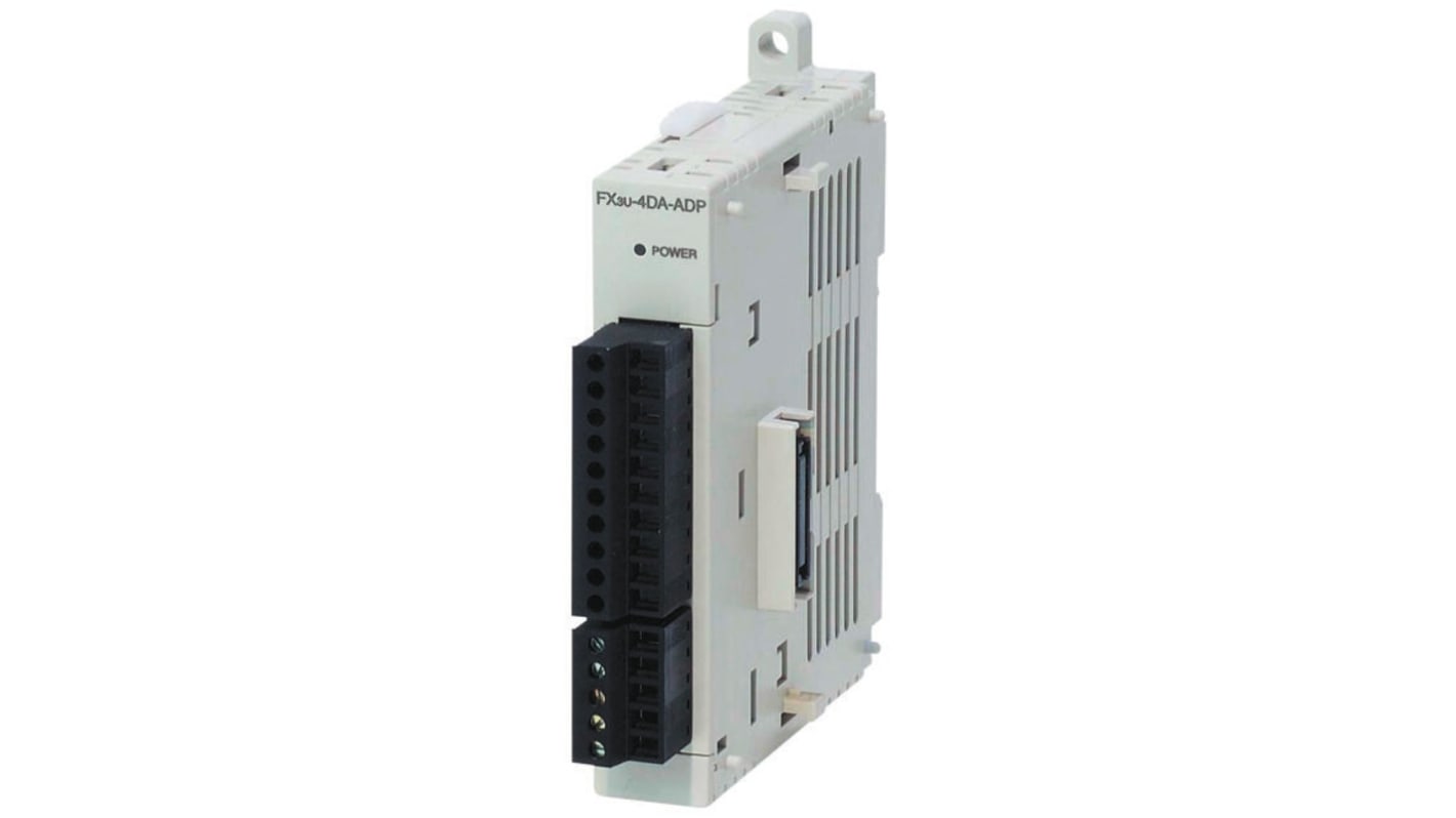 Mitsubishi Electric MELSEC FX Series PLC I/O Module for Use with MELSEC FX Series, Analogue, Relay, Transistor