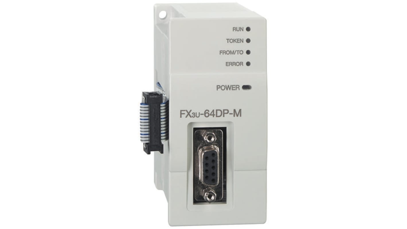 Moduł PLC We/Wy Mitsubishi Moduł PLC We/Wy FX3U Series do sterownika PLC Seria FX3U FX3U-64DP-M 90 x 43 x 87 mm