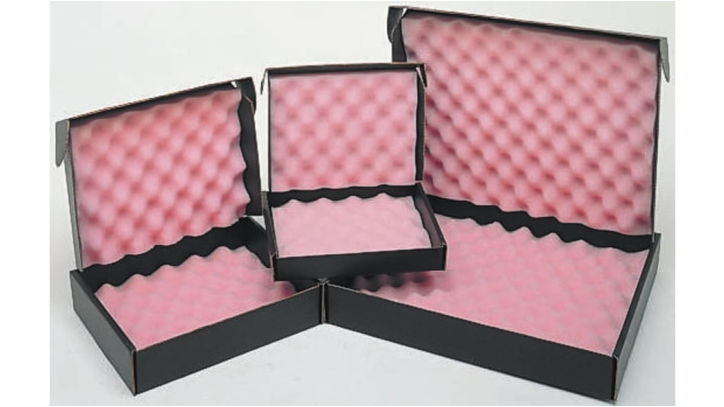 Conductive ESD Box 318mm (L) 267mm (W) 64mm (H)