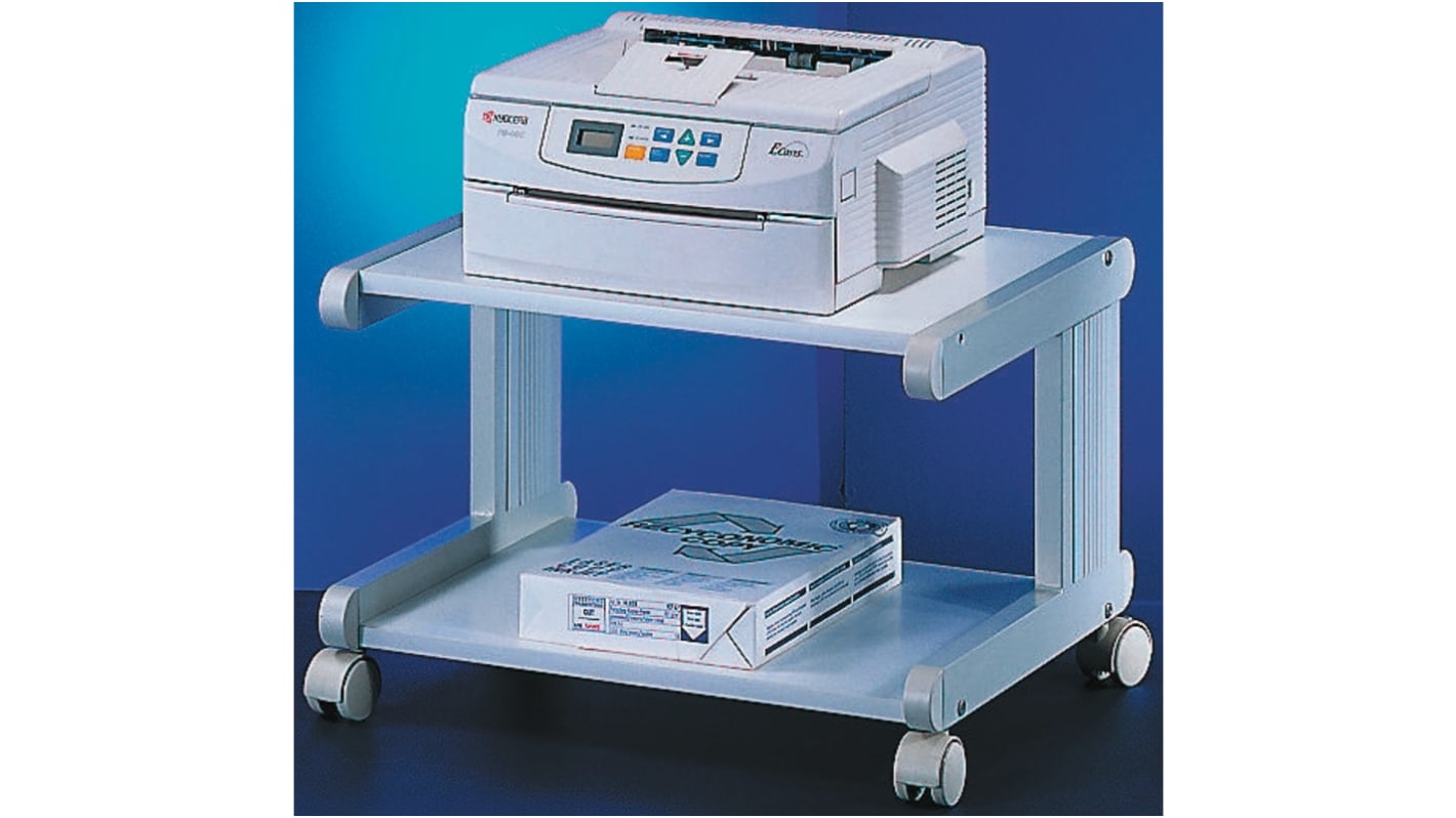 Roline 2 Shelf Printer Stand, 30kg Max. Load