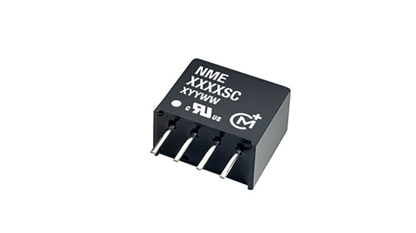 Murata NME DC/DC-Wandler 1W 5 V dc IN, 15V dc OUT / 66mA Durchsteckmontage 1kV dc isoliert