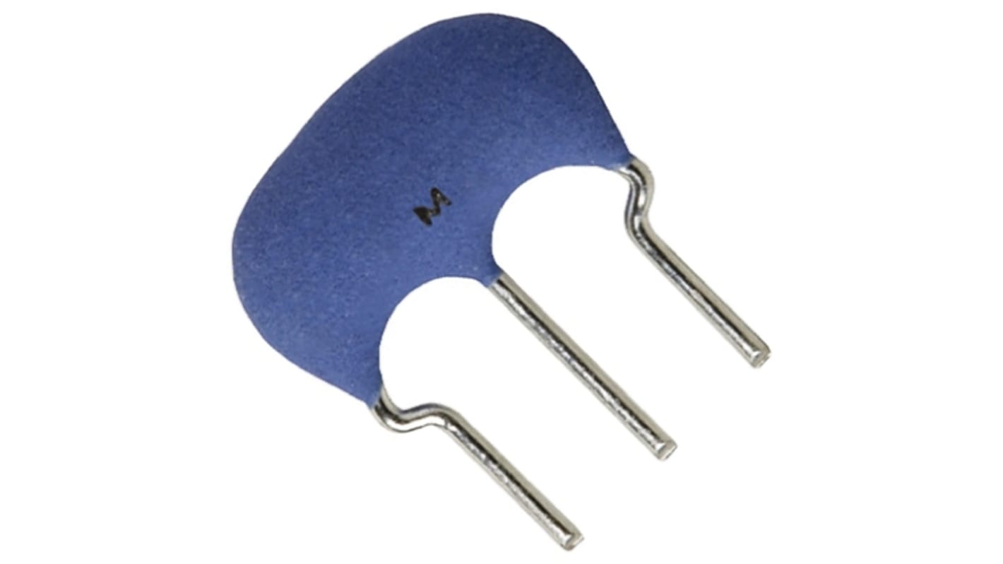 CSTLS5M00G53B0, Ceramic Resonator, 5MHz Fundamental 15pF, 3-Pin, 8 x 3 x 5.5mm
