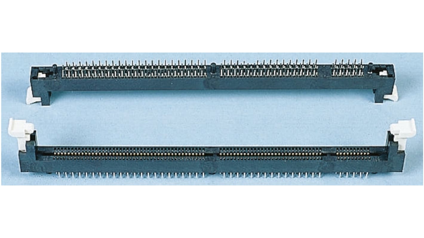 Zócalo DIMM, 2.54mm, 168 contactos, Recta, Orificio Pasante, 3,3 V, 1.0A