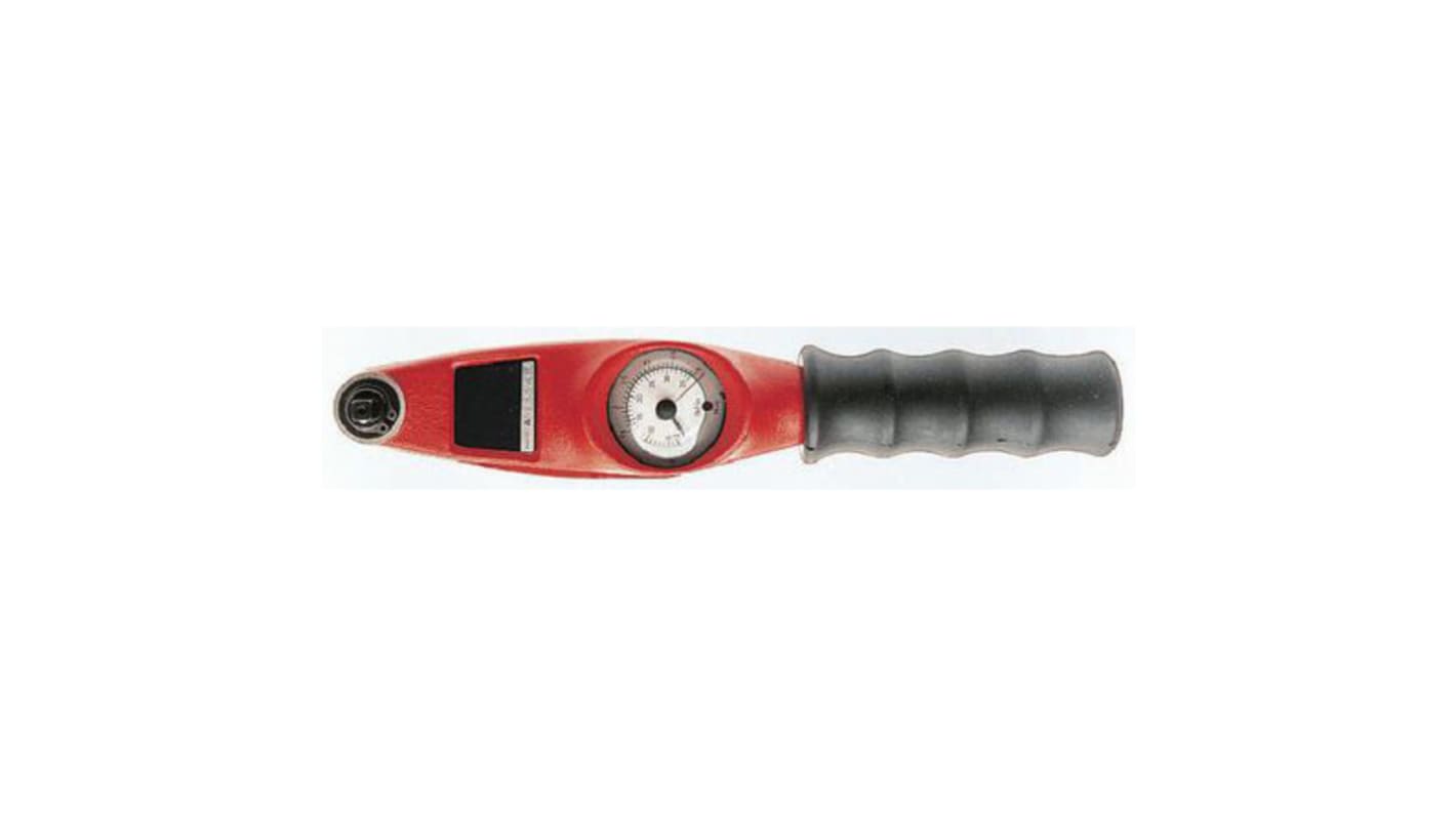 Chiave dinamometrica a quadrante RS PRO, attacco quadrato 3/8 poll., coppia da 8 → 40Nm, prec. ±3%