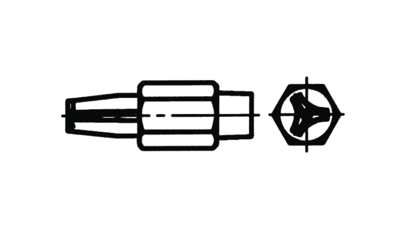 Weller Soldering Accessory Soldering Suction Nozzle, for use with DSX80/DXV80 Desolder Irons