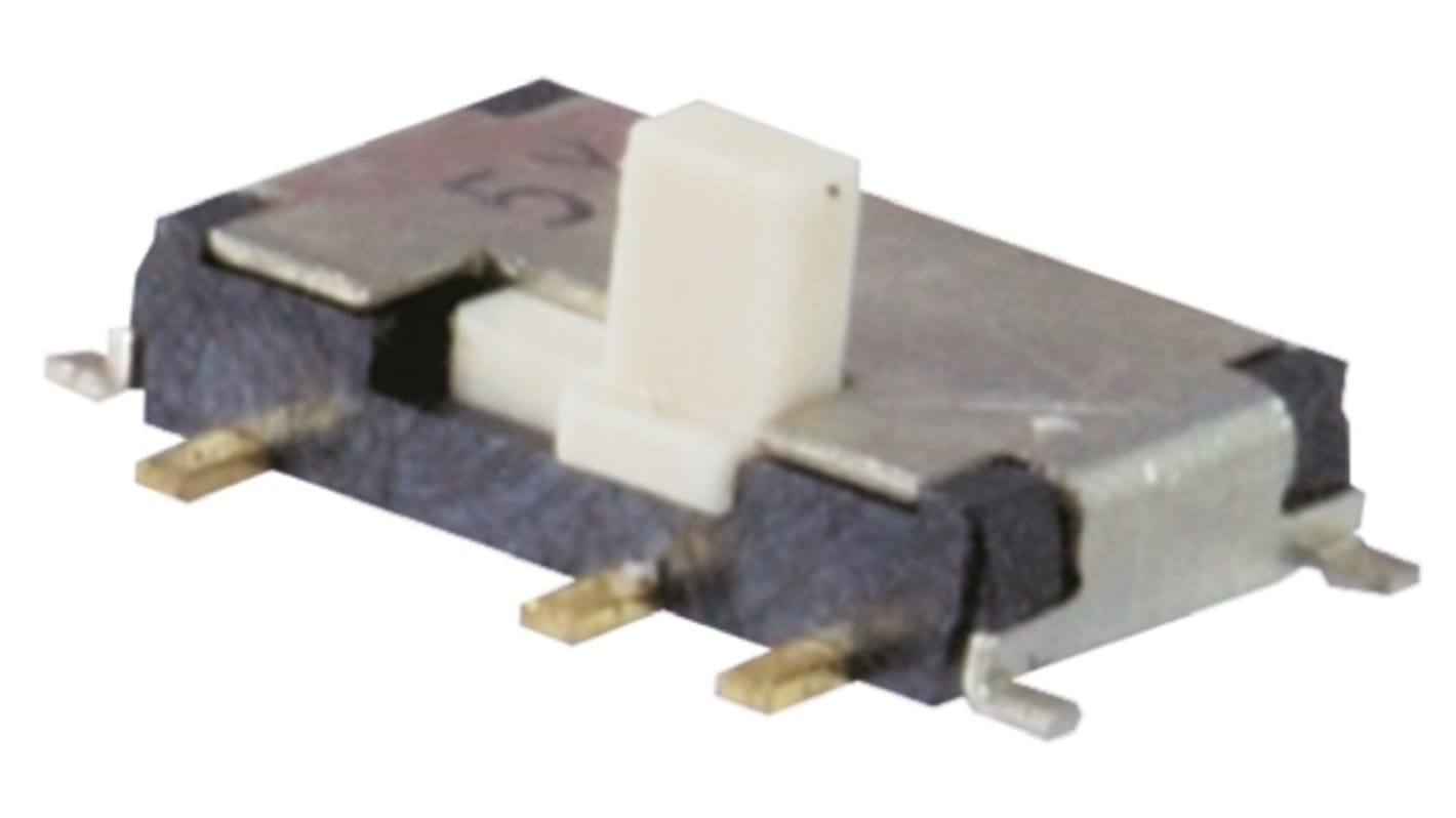 Interruttore a slitta DPDT montaggio su PCB