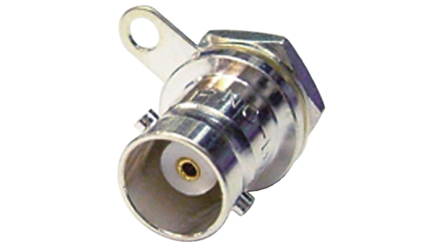 Tajimi Electronics, Jack Panel Mount BNC Connector, 75Ω, Straight Body