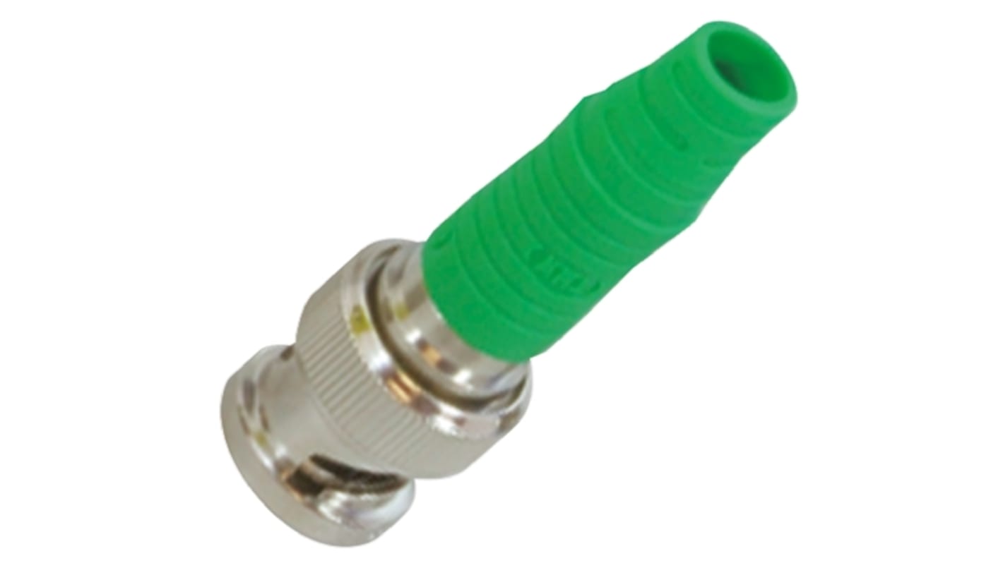 Tajimi Electronics, Plug Cable Mount BNC Connector, 50Ω, Crimp Termination, Straight Body