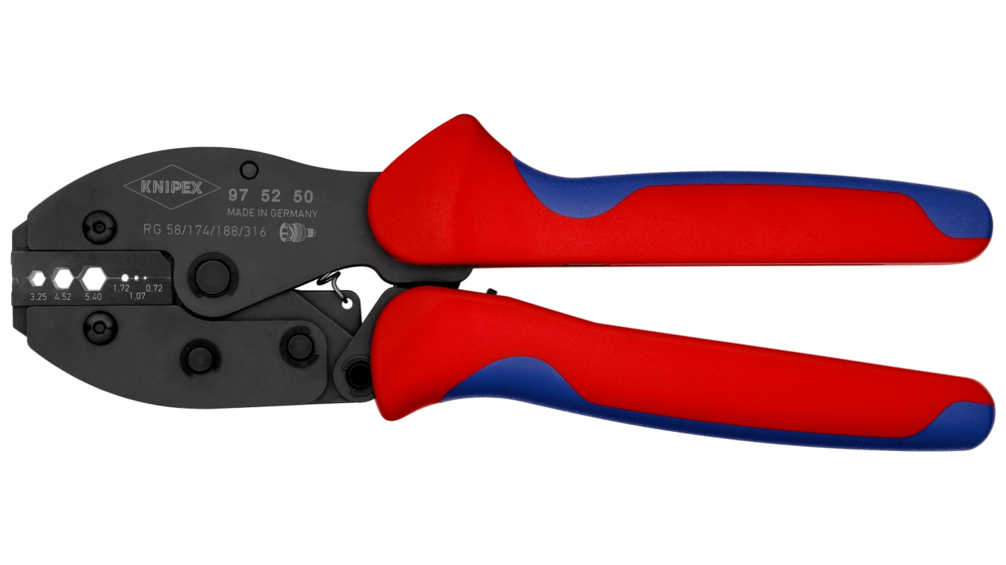 Knipex PreciForce Hand Crimpzange, 220 mm