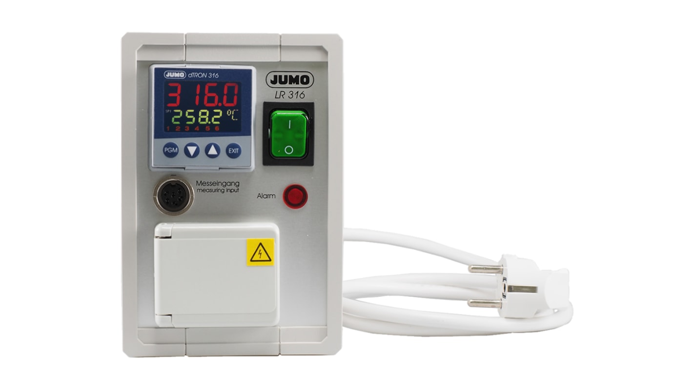 Rs-Online Termoregolatori PID Jumo dTRON 230 V c.a. 170 x 108mm 3 uscite Relè