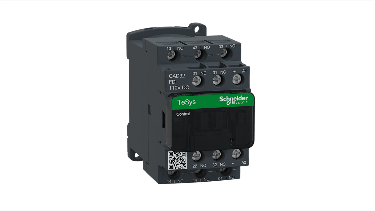 Stycznik Schneider Electric 10 A 2NO + 2NC Śruba CAD32FD