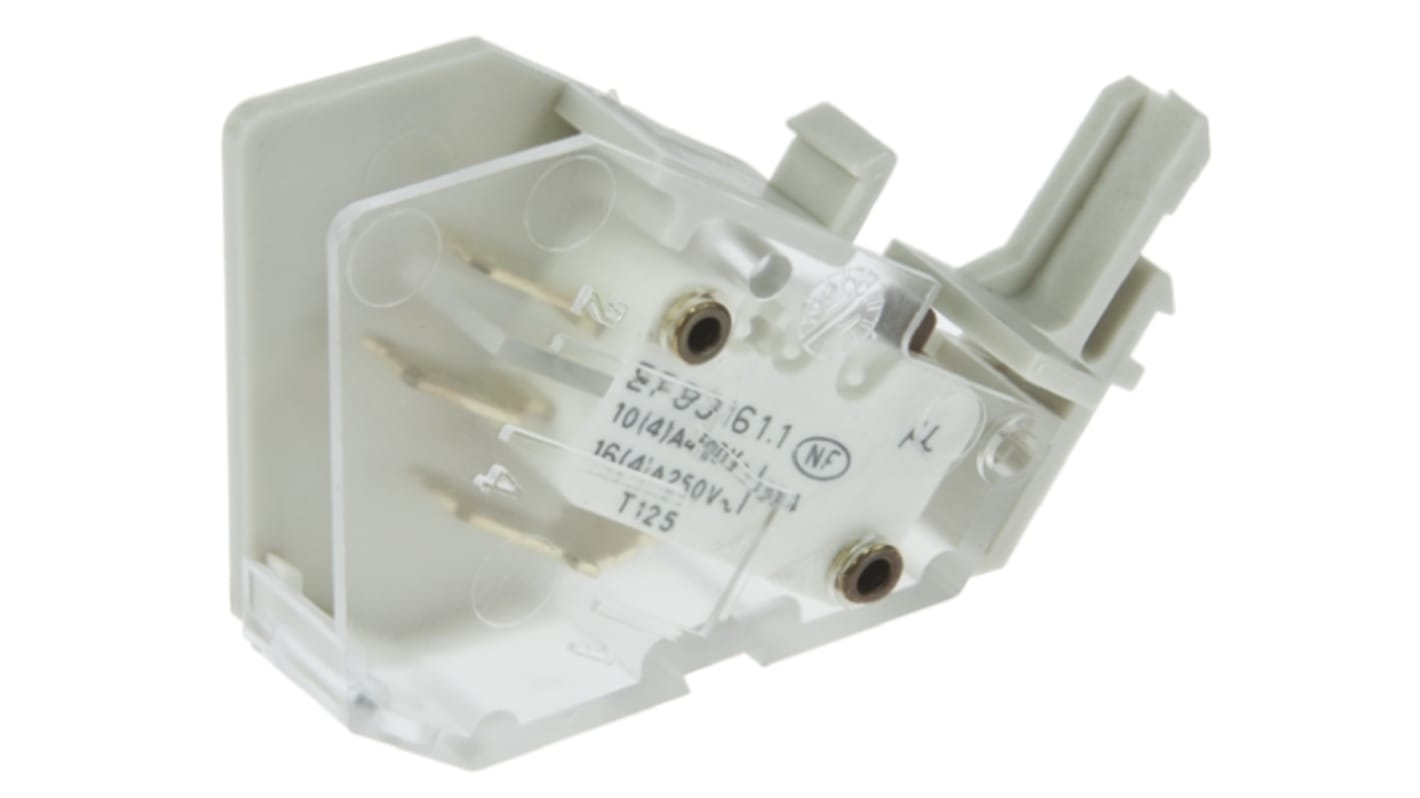 Schneider Electric Auxiliary Contact, 4 Contact, 2NC + 2NO, Front Mount, Side Mount GS1A