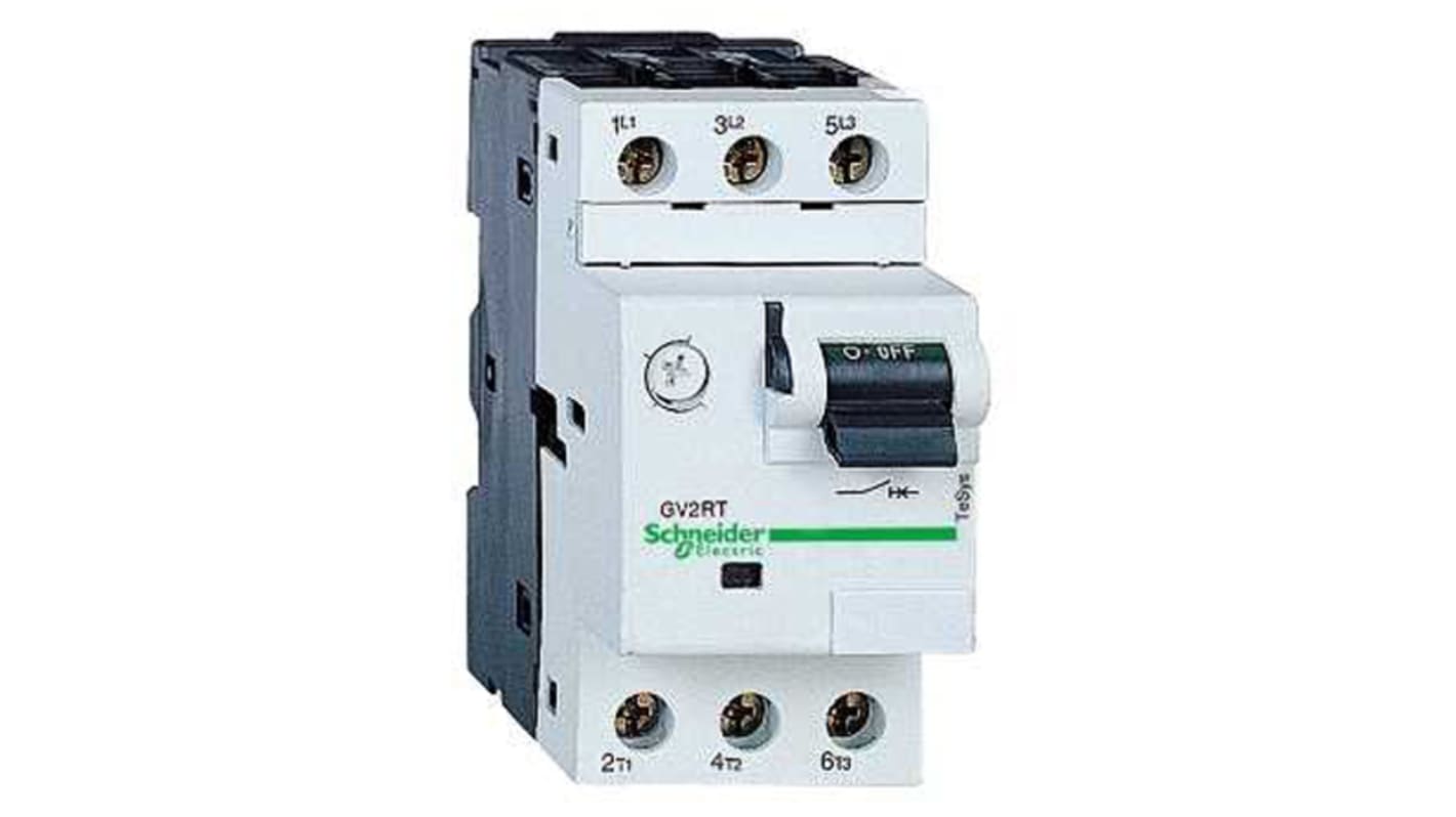 Disjoncteur moteur Schneider Electric TeSys GV2R 1 → 1,6 A.