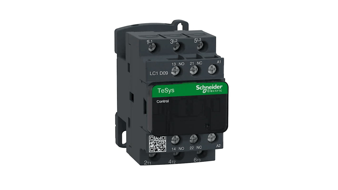 Stycznik 220 V AC Schneider Electric styki: 3 4 kW 9 A 3NO Śruba LC1D09M7