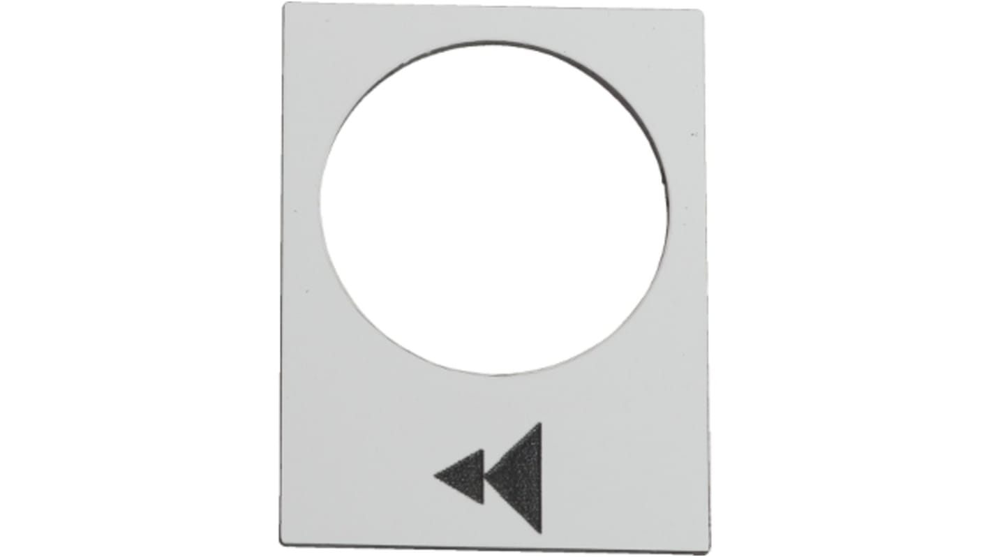Schneider Electric Legend for Use with XACA Series, Raise/Slow-Fast or Right/Slow-Fast