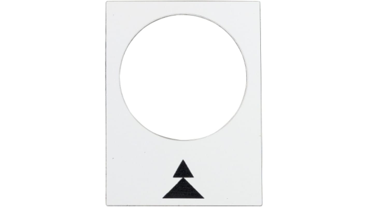 Schneider Electric Legend for Use with XACA Series, Right/Slow-Fast