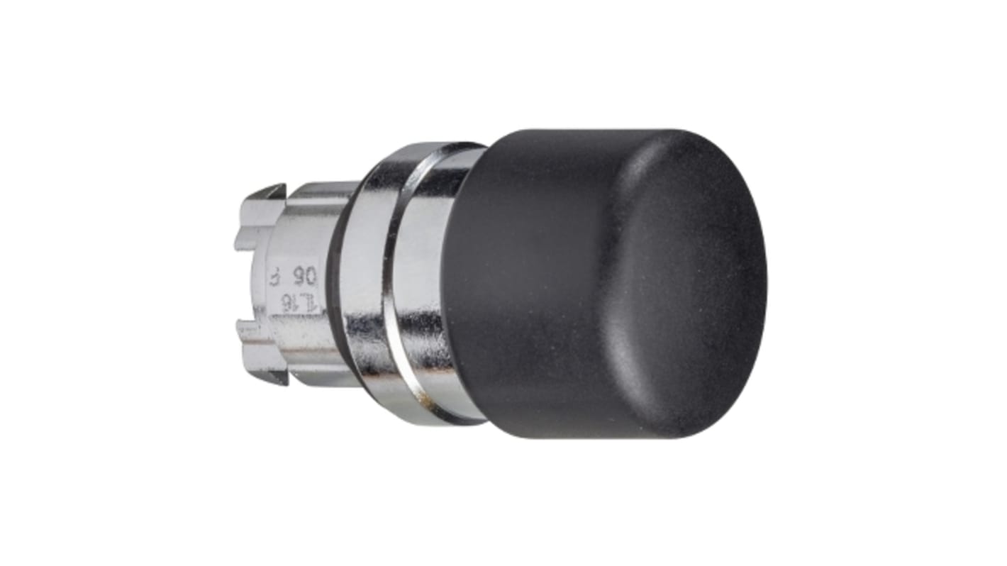 Schneider Electric Harmony XB4 Series Black Spring Return Push Button Head, 22mm Cutout, IP66, IP69K