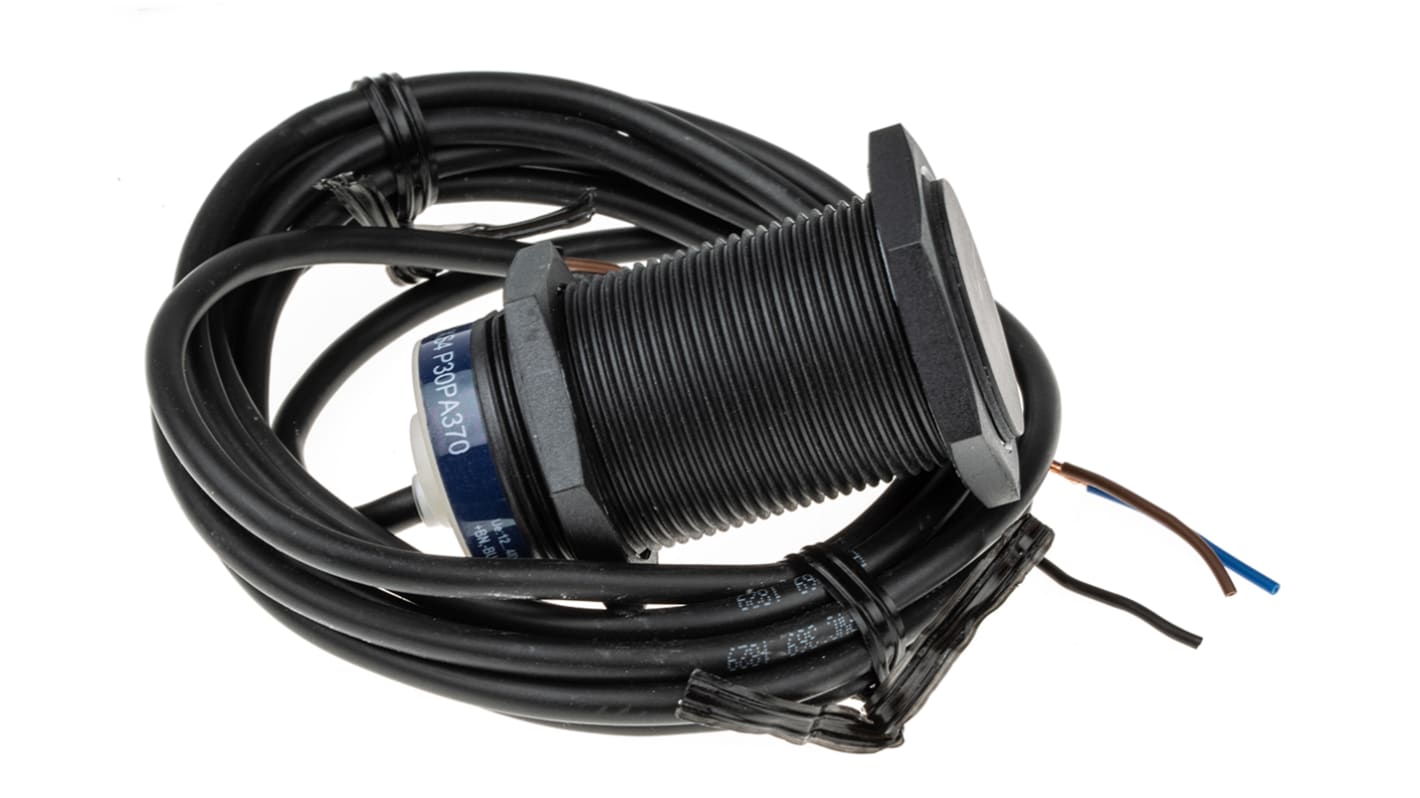 Rs-Online Sensore di prossimità Cilindro filettato Telemecanique Sensors M30 rilevamento 15 mm 12 → 48 V c.c