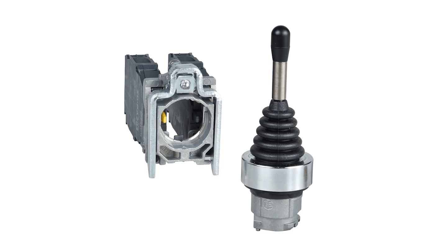 Schneider Electric 4-Axis Joystick Switch Lever, Spring Return, IP66 600V