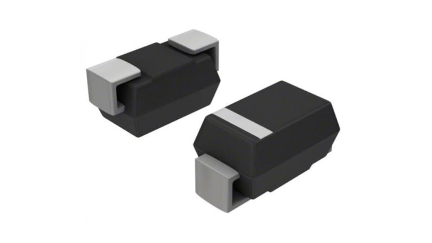 Vishay, TVS-diode, 600W, Envejs, 42.1V, 26V, 2 ben, DO-214AA (SMB), SMBJ26A-E3/52