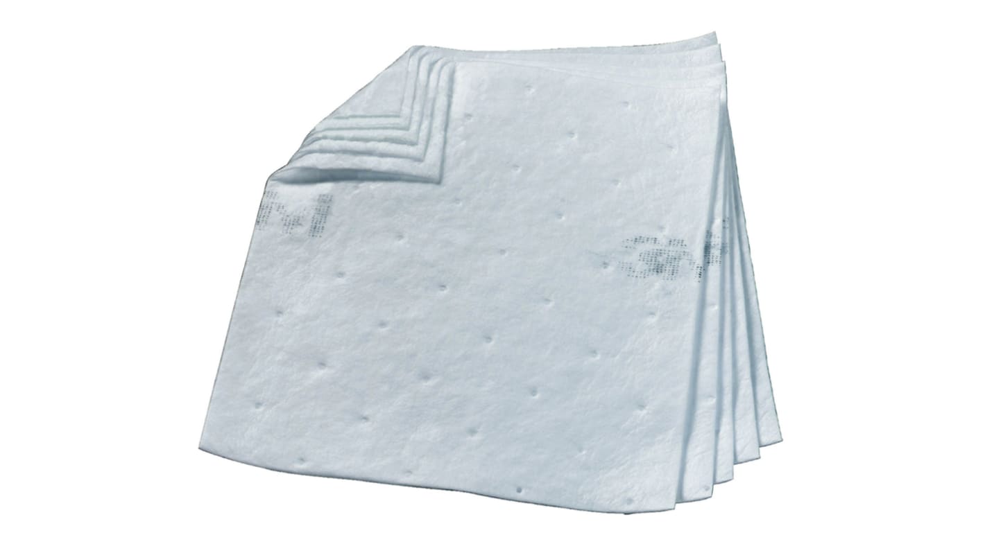 3M Spill Absorbent Sheet for Oil Use, 150 L Capacity, 200 per Pack