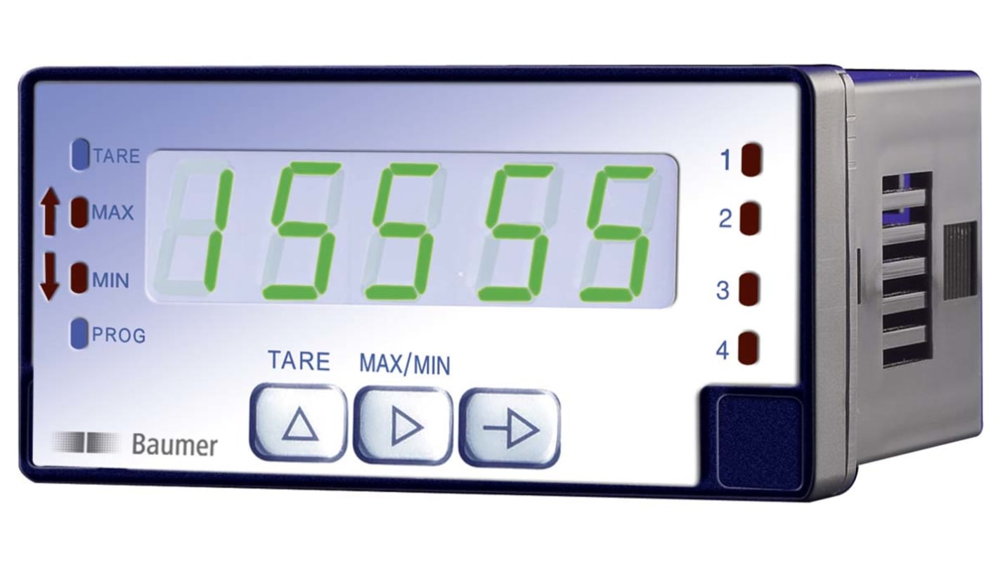 Baumer デジタルパネルメータ, PA418.014AX01