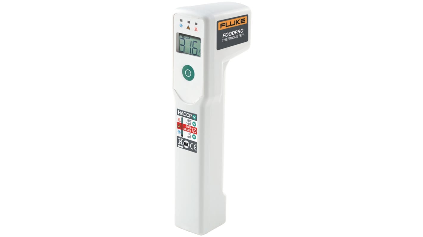 Termometro IR Fluke FP, 2.5:1, +200°C max, Cert. LAT