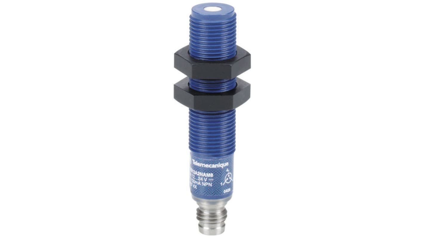 Rs-Online Sensore di prossimità Cilindro filettato Telemecanique Sensors M18 rilevamento 500 mm 12 → 24 V c.c