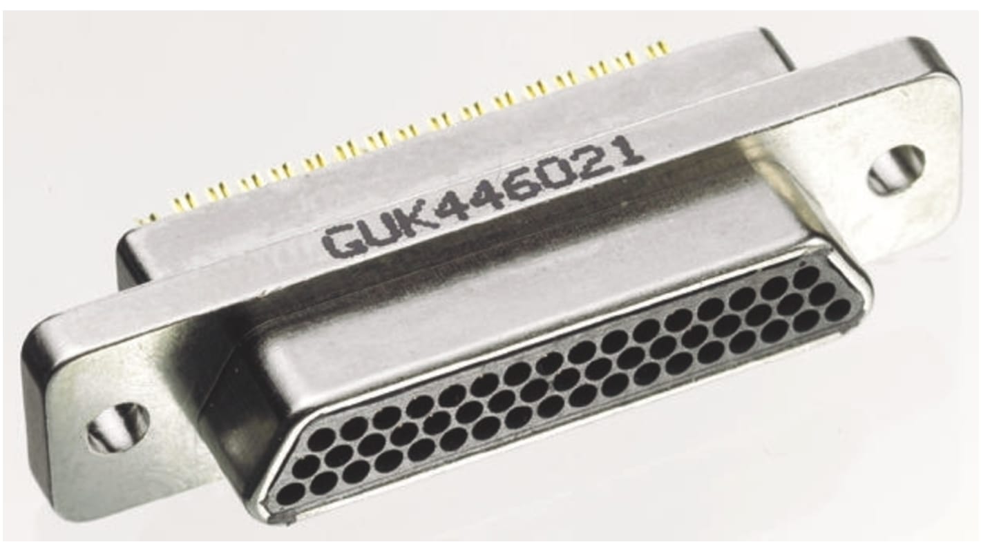 Glenair D-subコネクタ, 21極, オス, パネルマウント, MWDM2L-21PS