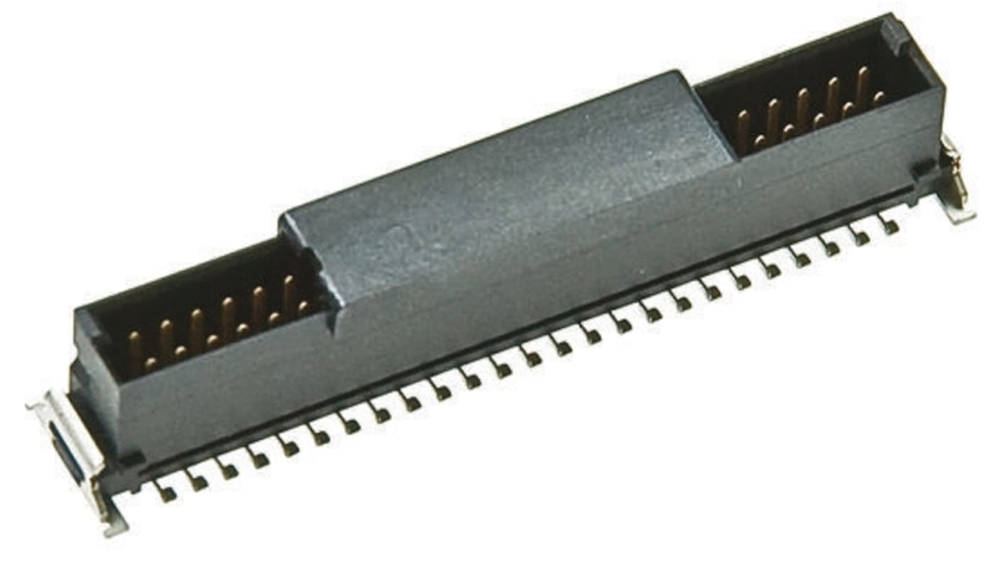 Wtyk PCB 68-pinowe raster: 1.27mm 2-rzędowe ERNI Montaż powierzchniowy 1.0A