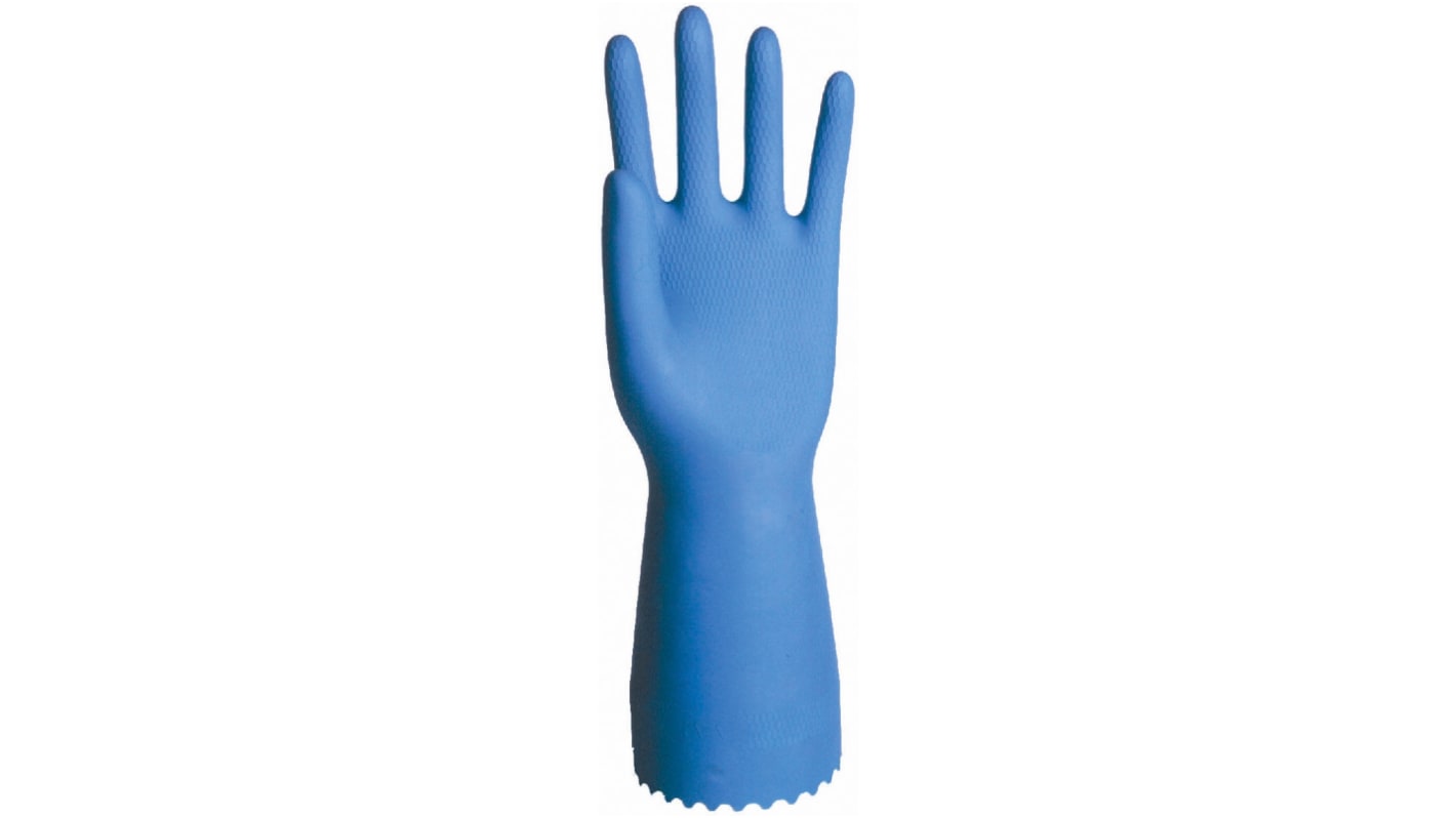 Guanti da lavoro Polyco Healthline Optima, Tg. 9.5, in Lattice, col. Blu