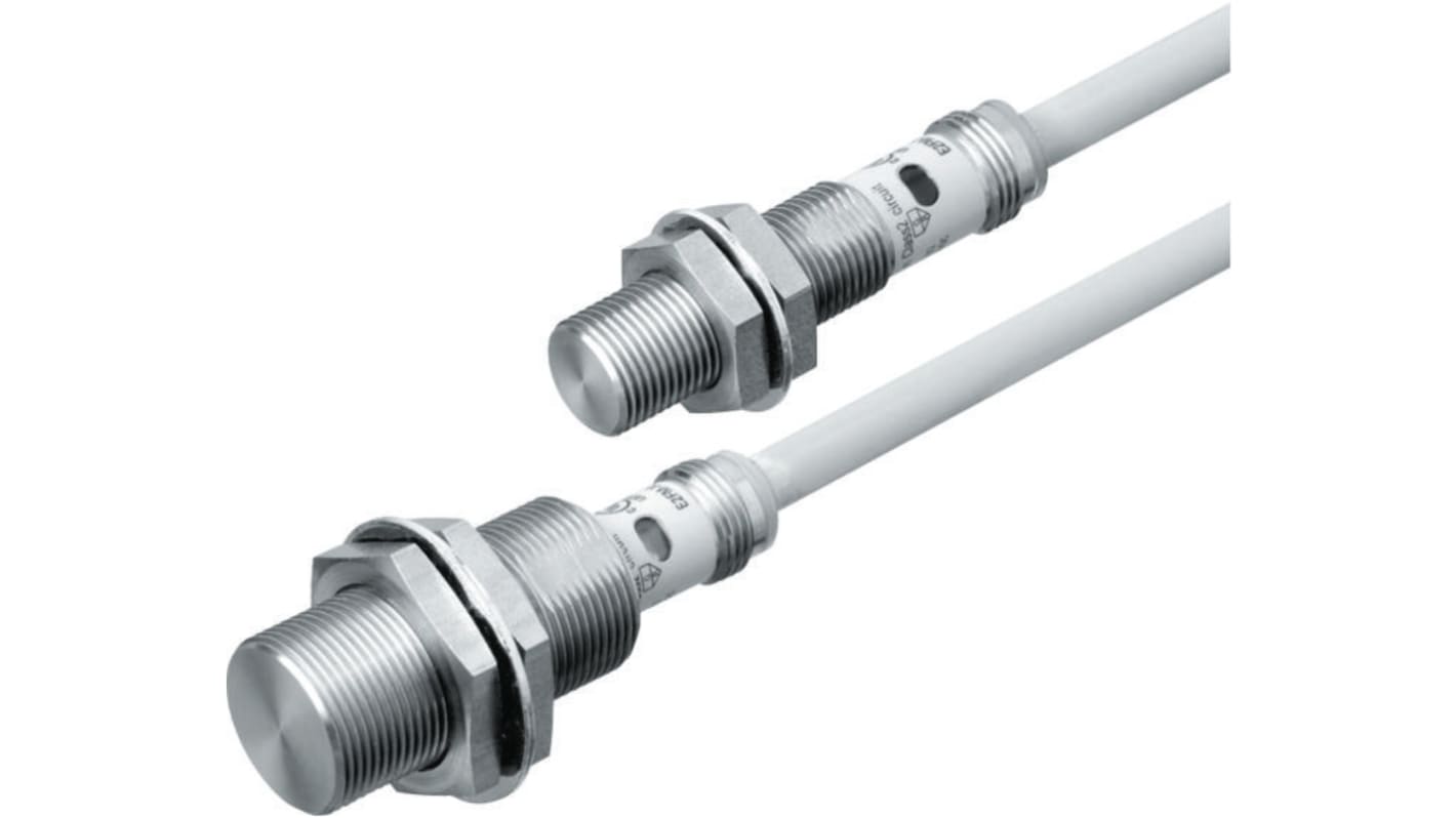 Rs-Online Sensore di prossimità Cilindro filettato Omron M30 rilevamento 10 mm da 12 → 24 V c.c