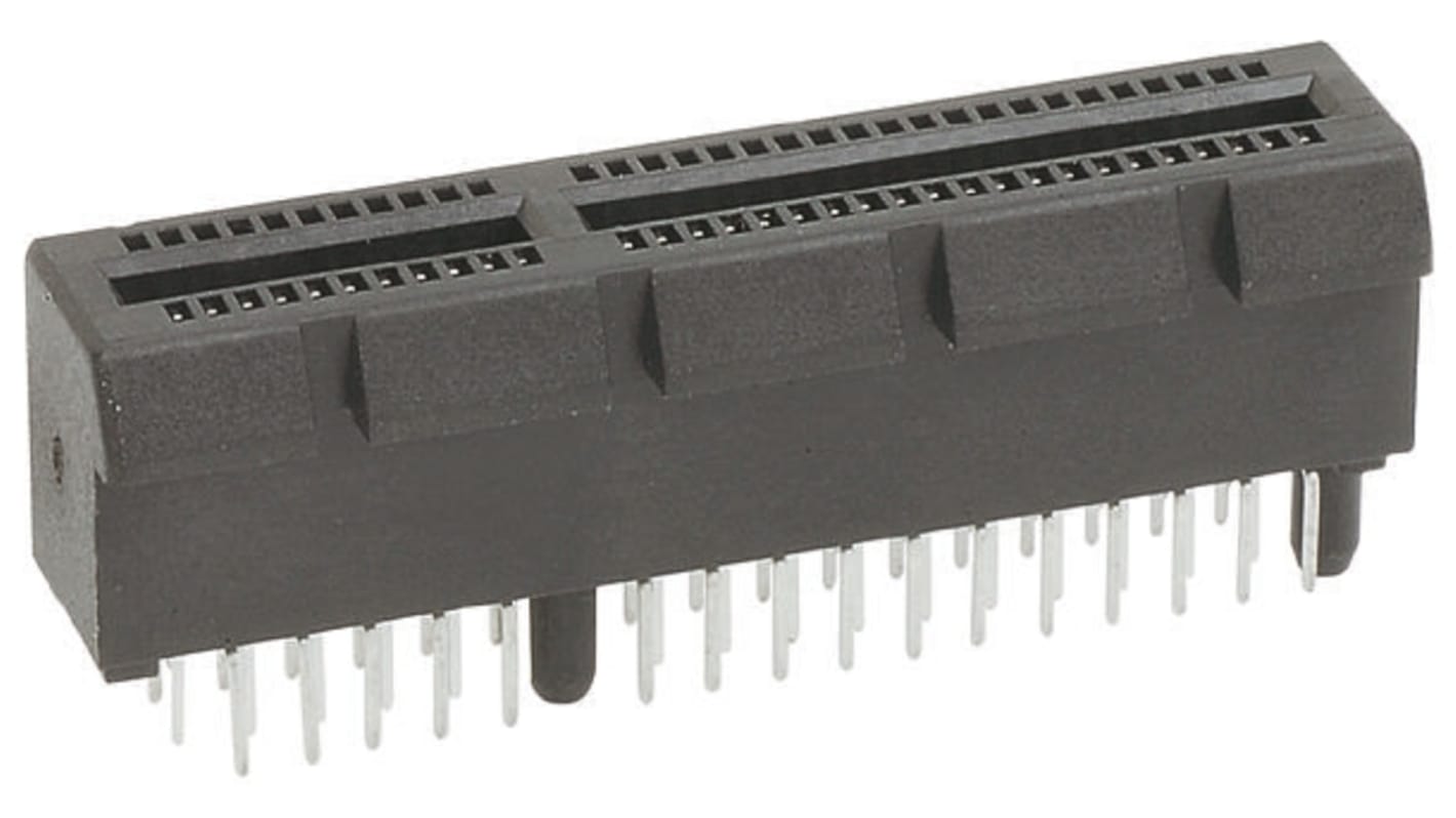 Amphenol Communications Solutions 64 Way PCI PCI Card Connector With Solder Termination