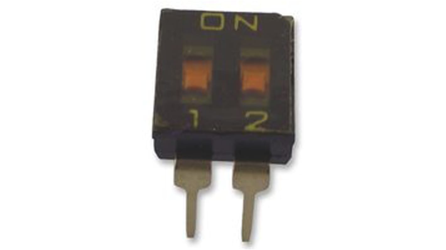 Omron 2 Way Through Hole DIP Switch DPST