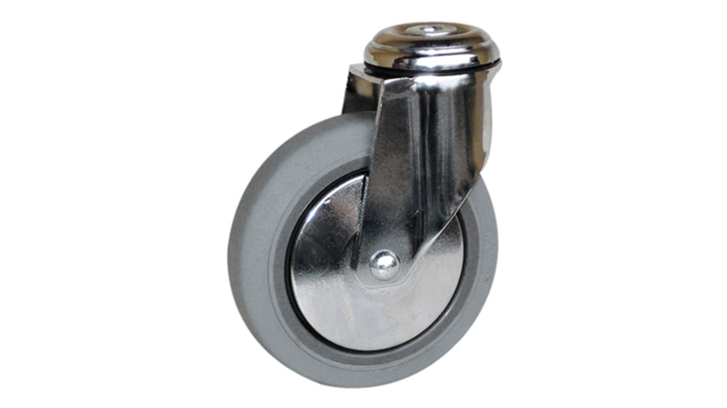 Guitel Hervieu Swivel Castor Wheel, 80kg Capacity, 100mm Wheel