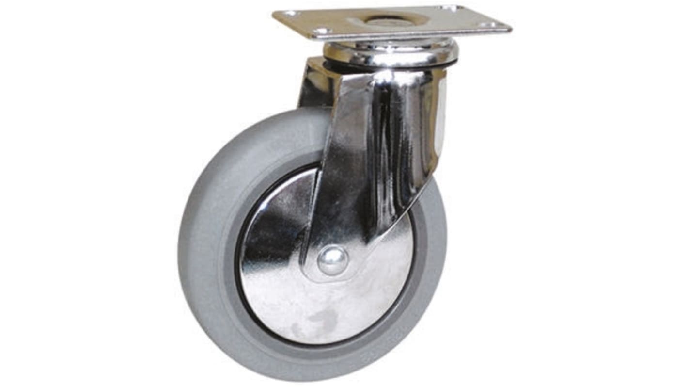 Guitel Hervieu Swivel Castor Wheel, 80kg Capacity, 100mm Wheel