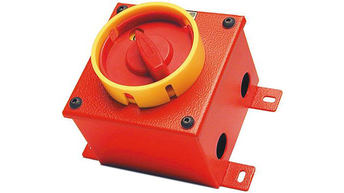 Craig & Derricott 3P Pole Isolator Switch - 20A Maximum Current, 10kW Power Rating, IP65